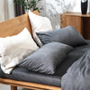 Washed Cotton Duvet Cover 4 Pieces