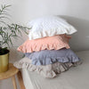 Ruffles Decorative Euro Cushion Covers