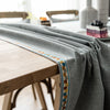 Embroidery Cotton Linen Fabric Table Cloth