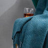 Knit Woven Throw Blanket
