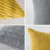 Cotton Embossing Throw Cushion Cover