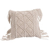 Throw Pillow Macrame Cushion Case