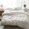 Washed Microfiber 4 Piece Bedding Sets