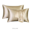 Silky Satin Pillow Cases 2 Pack Shams