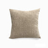 Pure Linen Burlap Cushion Cover