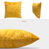 Velvet Gold Foil Throw Cushion Covers
