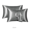 Silky Satin Pillow Cases 2 Pack Shams