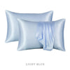 Silky Satin Pillow Cases 2 Pack Shams