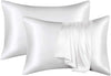 Silky Satin Pillow Cases 2 Pack Shams