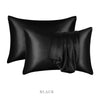 Silky Satin Pillow Cases 2 Pack Shams