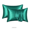 Silky Satin Pillow Cases 2 Pack Shams