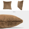 Plush Decorate Cushion Case