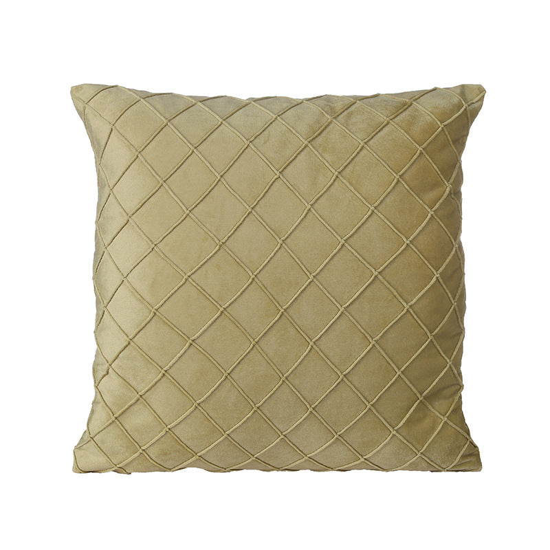Geometric Plaid Grid Decorative Pillowcase-decor pillowcase|Homarkable